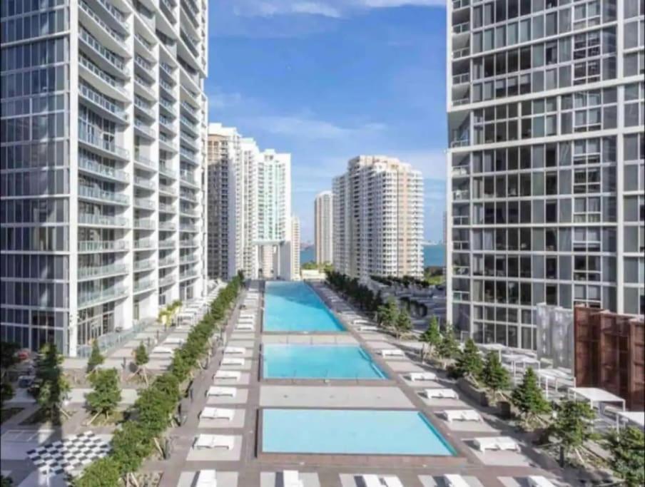 Luxury 1Br Condo W Icon Brickell-Freespa ไมอามี ภายนอก รูปภาพ